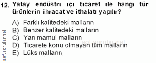 Soru 12