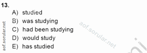 Soru 13