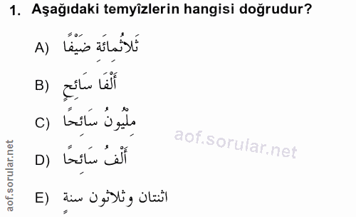 Soru 1