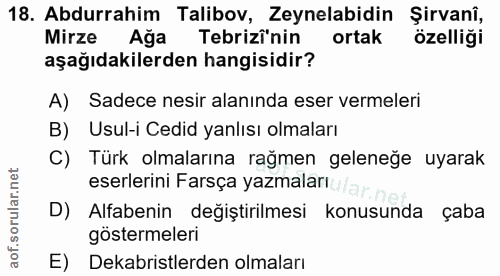 Soru 18