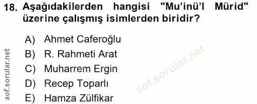 Soru 18