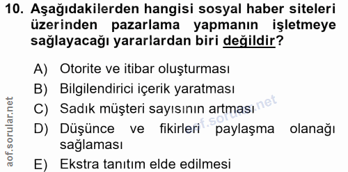 Soru 10