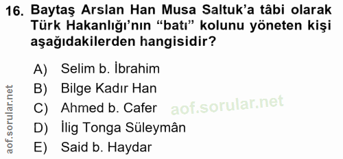 Soru 16