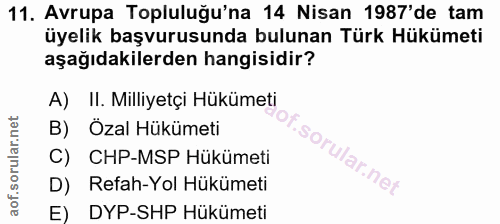 Soru 11