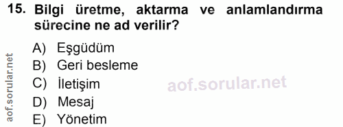 Soru 15