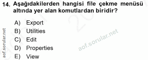 Soru 14