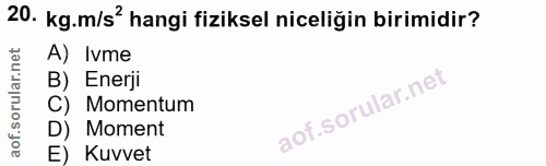 Soru 20