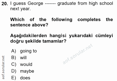 Soru 20