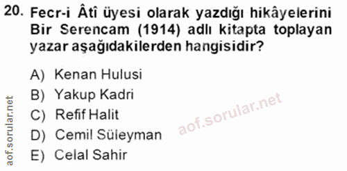 Soru 20