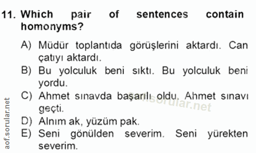 Soru 11