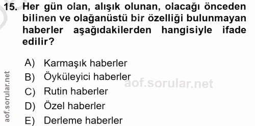 Soru 15