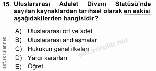 Soru 15
