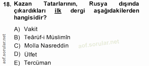 Soru 18