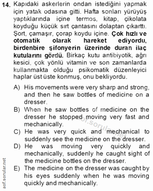 Soru 14