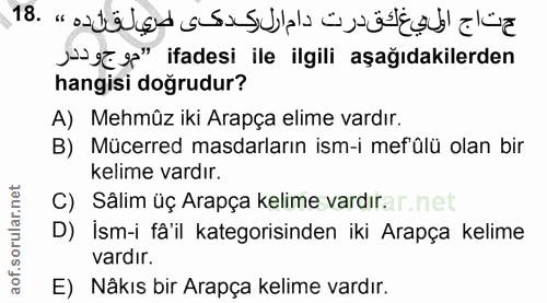 Soru 18