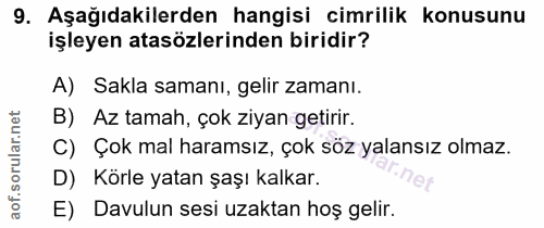 Soru 9