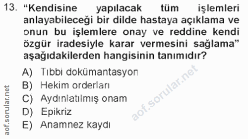 Soru 13