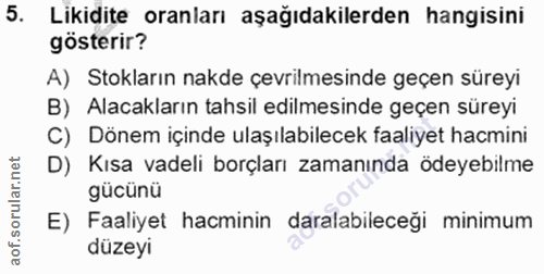 Soru 5
