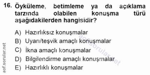 Soru 16