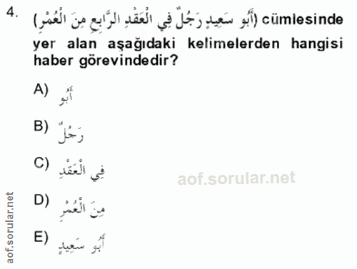 Soru 4