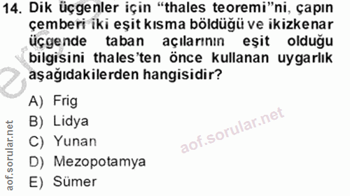 Soru 14