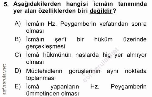 Soru 5