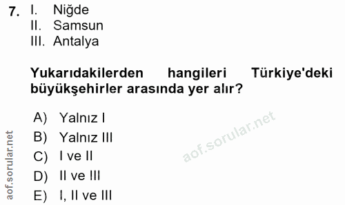 Soru 7