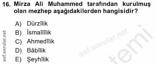 Soru 16