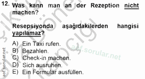 Soru 12