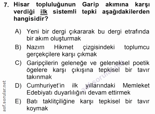 Soru 7