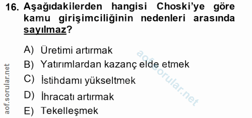 Soru 16