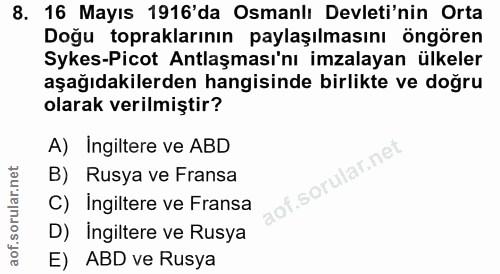 Soru 8