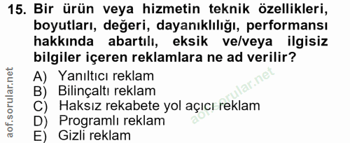 Soru 15