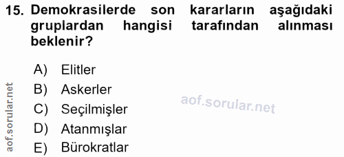Soru 15
