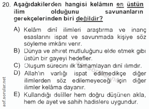 Soru 20