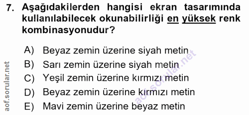Soru 7