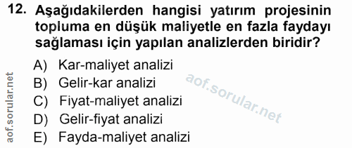 Soru 12