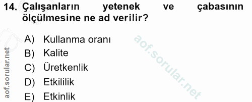 Soru 14