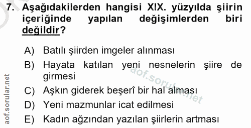 Soru 7