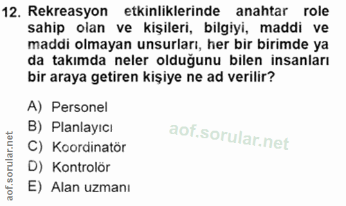 Soru 12