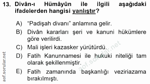 Soru 13