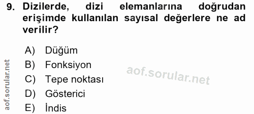 Soru 9