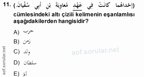 Soru 11
