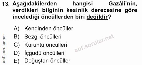 Soru 13
