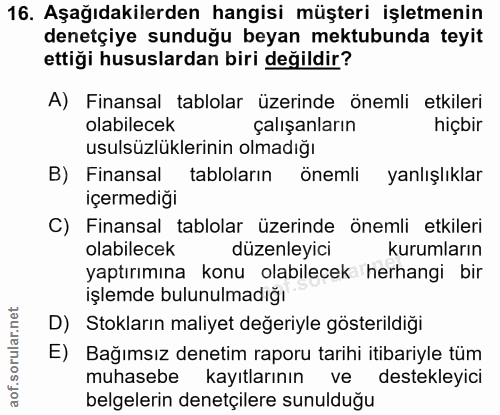 Soru 16