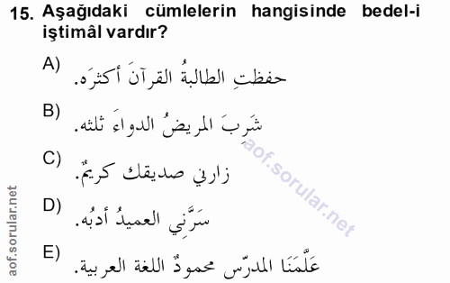 Soru 15