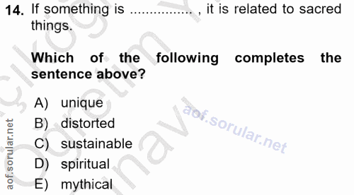 Soru 14