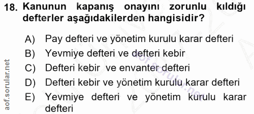 Soru 18