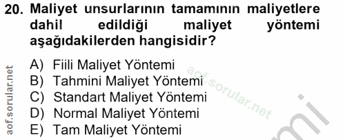 Soru 20