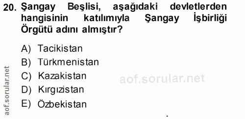 Soru 20